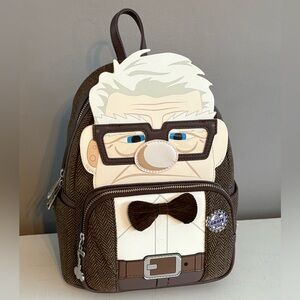 Loungefly SDCC Exclusive Sold Out Disney Pixar Up Carl Cosplay Mini Backpack